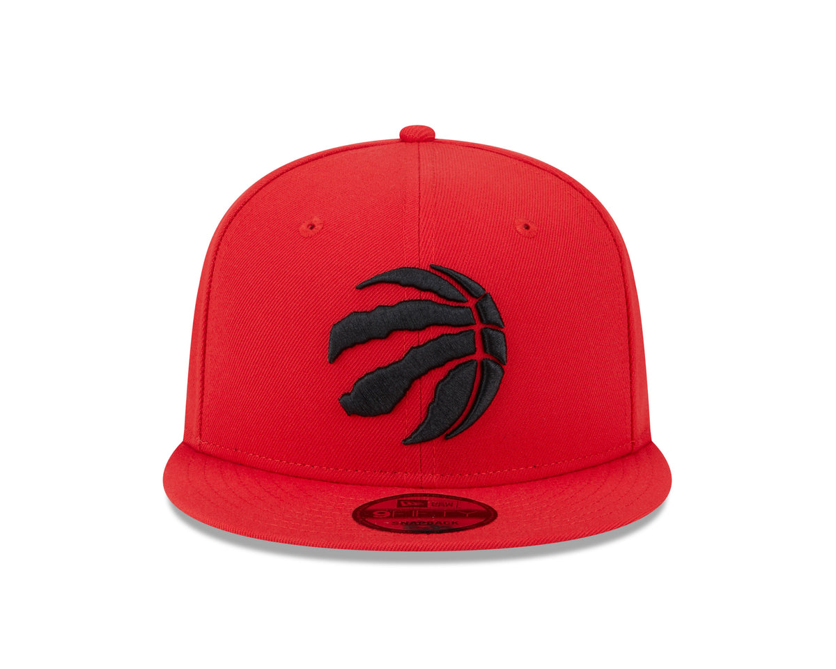 Toronto Raptors NBA New Era Men Red 9Fifty E3 Two Patch Snapback product image 6, provided for visual reference and product