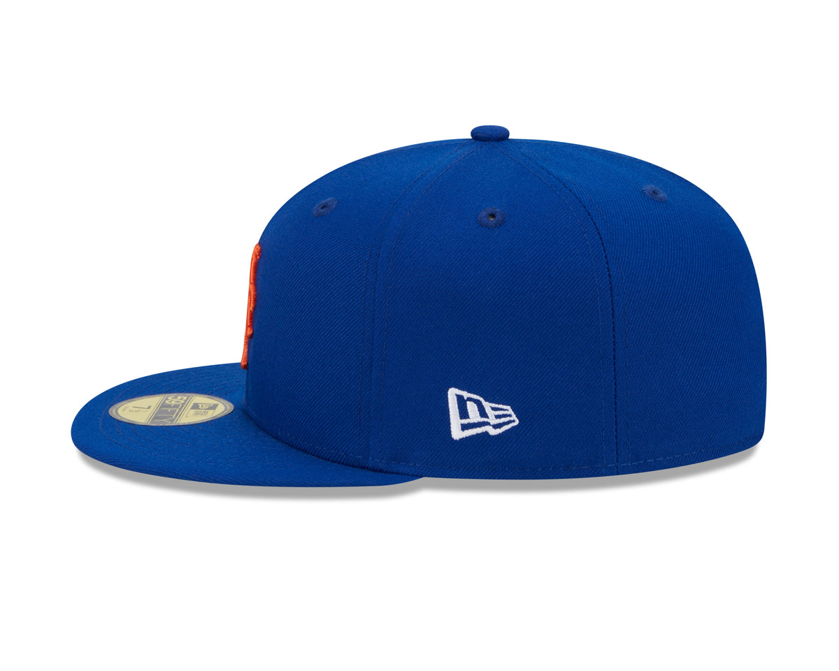 New York Mets MLB New Era Men Royal Blue 59Fifty 1986 World Series Fitted Hat product image 4, provided for visual reference