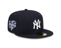 New York Yankees MLB New Era Men Navy 59Fifty 2000 World Series Fitted Hat product image 1, provided for visual reference
