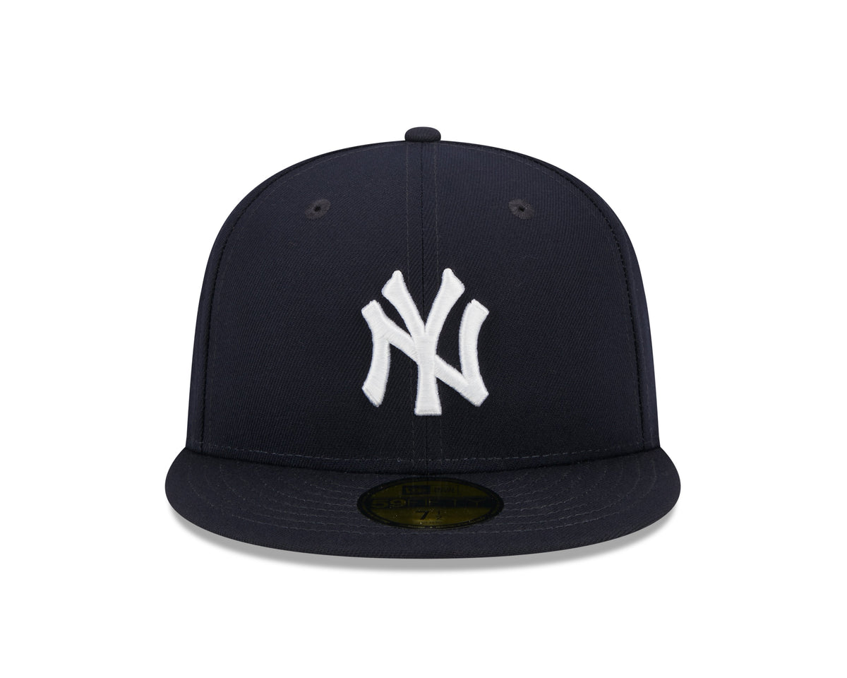New York Yankees MLB New Era Men Navy 59Fifty 2000 World Series Fitted Hat product image 5, provided for visual reference