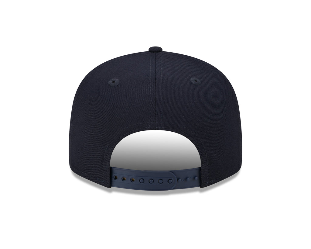 Atlanta Braves MLB New Era Men White/Navy 9Fifty 2024 Batting Practice Snapback product image 2, provided for visual