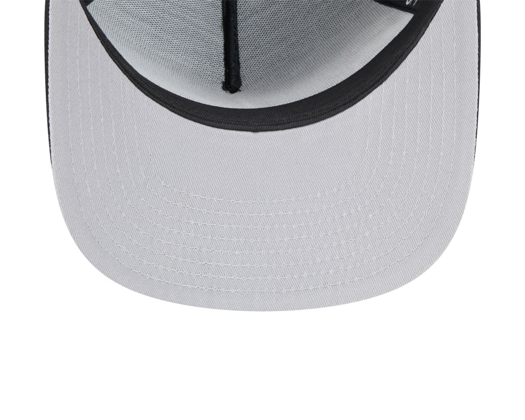 Chicago Blackhawks NHL New Era Men Black 9FIfty Script A-Frame Snapback product image 4, provided for visual reference and