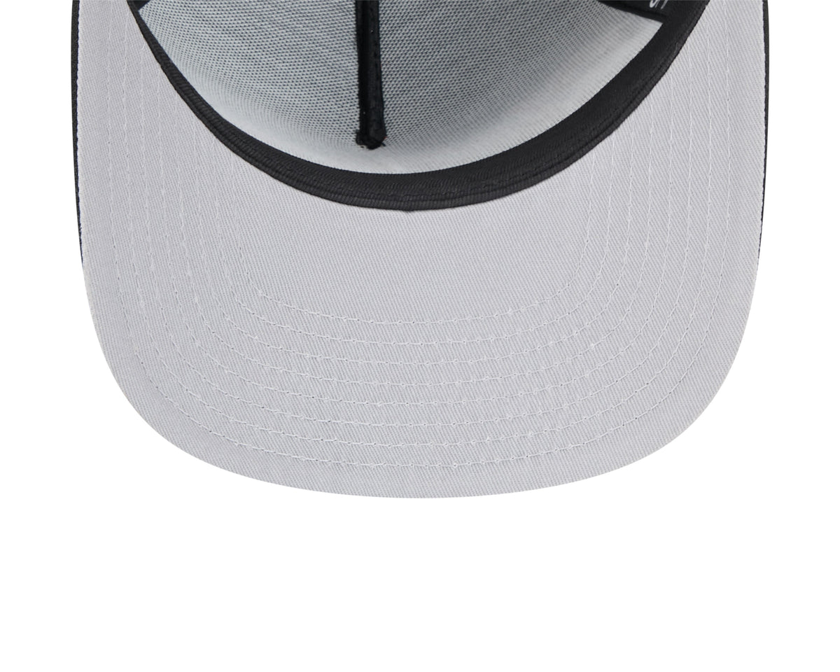 Chicago Blackhawks NHL New Era Men Black 9FIfty Script A-Frame Snapback product image 4, provided for visual reference and