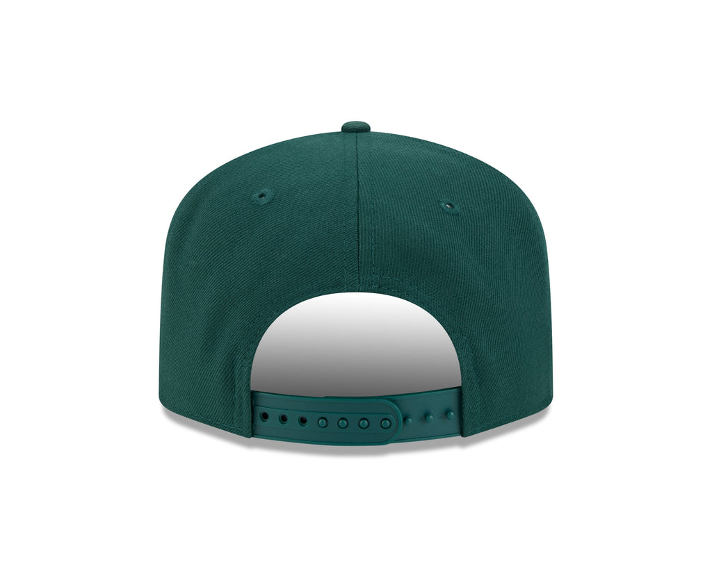 Minnesota Wild NHL New Era Men Green 9FIfty Script A-Frame Snapback product image 2, provided for visual reference and
