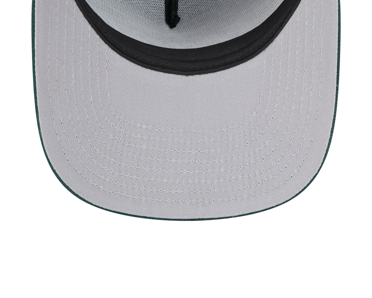 Minnesota Wild NHL New Era Men Green 9FIfty Script A-Frame Snapback product image 6, provided for visual reference and