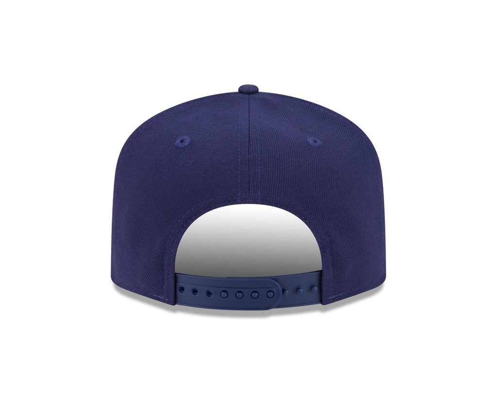 Winnipeg Jets NHL New Era Men Navy 9FIfty Script A-Frame Snapback product image 2, provided for visual reference and product
