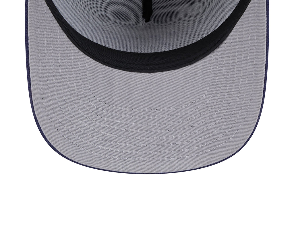 Winnipeg Jets NHL New Era Men Navy 9FIfty Script A-Frame Snapback product image 4, provided for visual reference and product