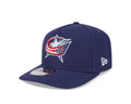 Columbus Blue Jackets NHL New Era Men Navy 9FIfty A-Frame Snapback product image 1, provided for visual reference and