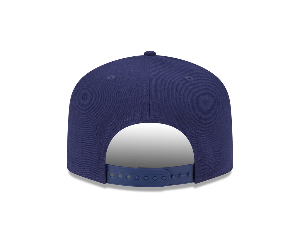 Columbus Blue Jackets NHL New Era Men Navy 9FIfty A-Frame Snapback product image 2, provided for visual reference and