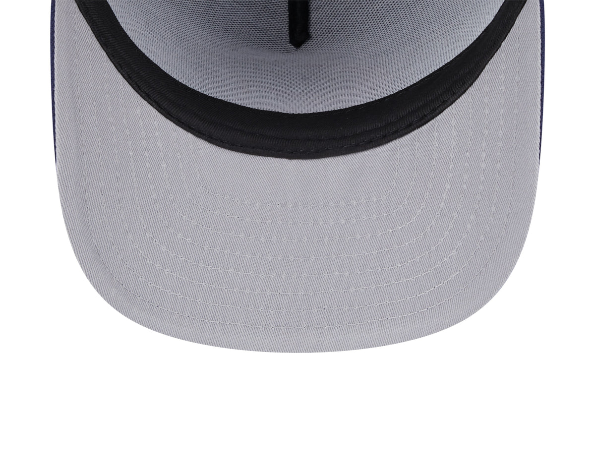 Columbus Blue Jackets NHL New Era Men Navy 9FIfty A-Frame Snapback product image 5, provided for visual reference and