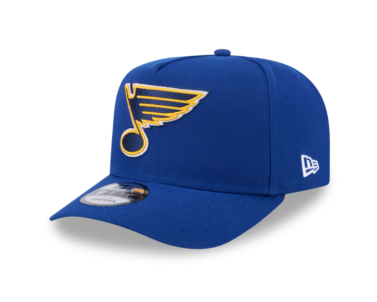 St. Louis Blues NHL New Era Men Royal 9Fifty A-Frame Snapback product image 1, provided for visual reference and product