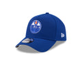 Edmonton Oilers NHL New Era Men Royal 9Forty A-Frame Snapback Hat product image 1, provided for visual reference and product