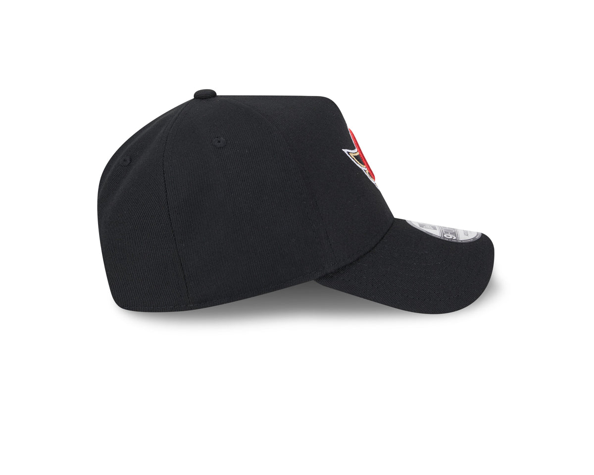 Ottawa Senators NHL New Era Men Black 9Forty A-Frame Snapback product image 3, provided for visual reference and product