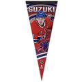 Nick Suzuki Montreal Canadiens NHL WinCraft 12"x30" Premium Pennant product image 1, provided for visual reference and