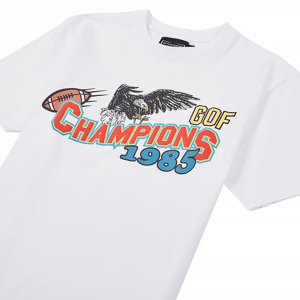 '85 Champs T-Shirt | White product image 3, provided for visual reference and product detail review
