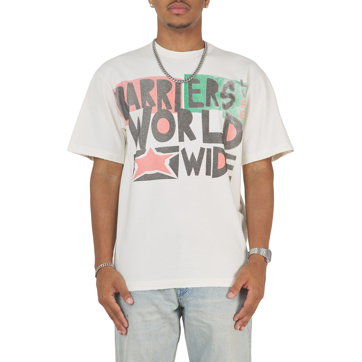 Worldwide T-Shirt | Off-White product image 3, provided for visual reference and product detail review