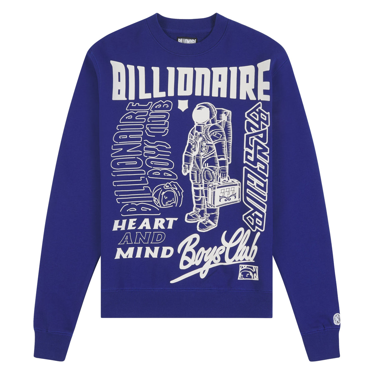 Labels Sweatshirt | Blue Depths product image 1, provided for visual reference and product detail review