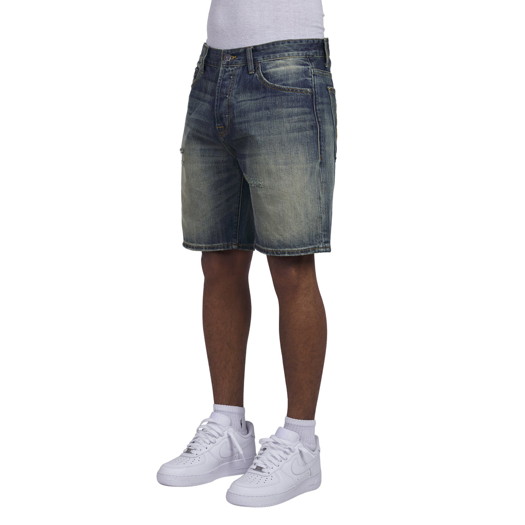Pulsar Denim Short | Crater product image 2, provided for visual reference and product detail review