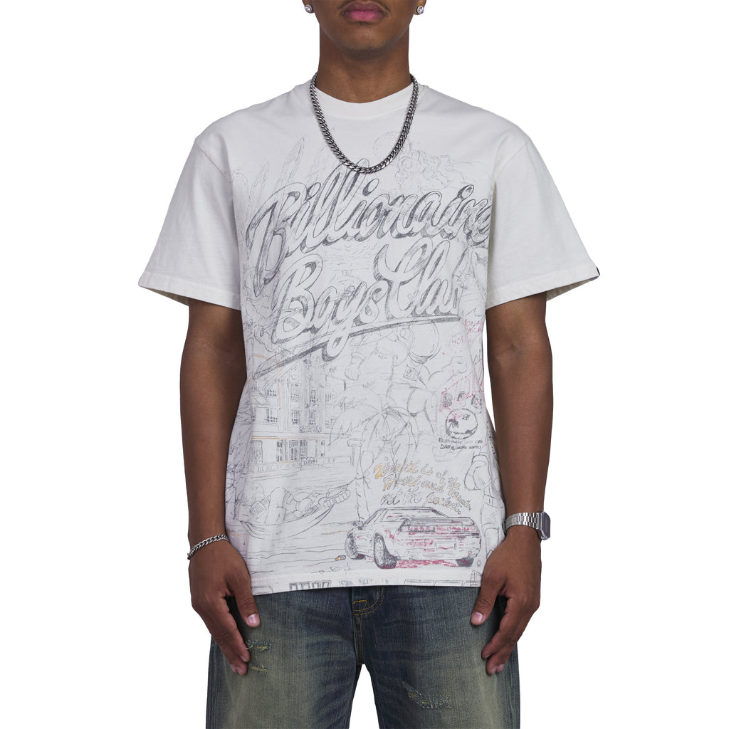 Sketch T-Shirt | Gardenia product image 3, provided for visual reference and product detail review