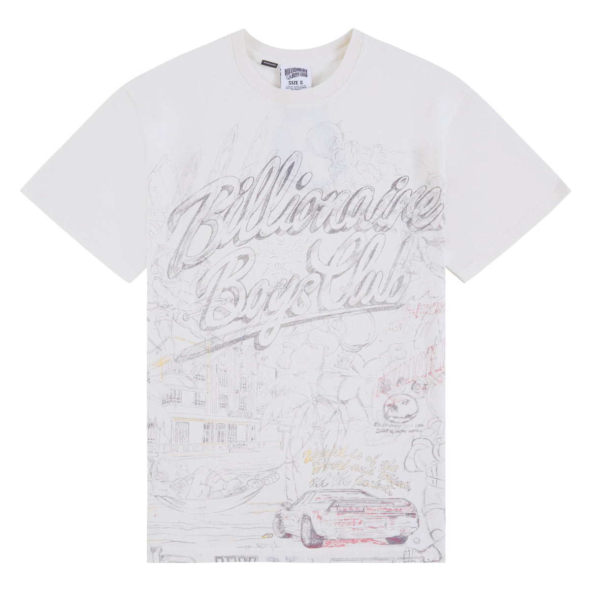 Sketch T-Shirt | Gardenia product image 1, provided for visual reference and product detail review