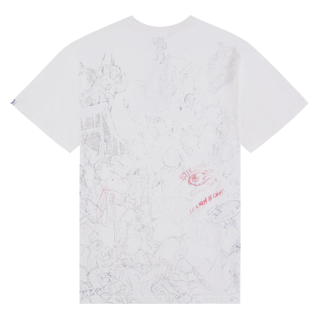 Sketch T-Shirt | Gardenia product image 5, provided for visual reference and product detail review