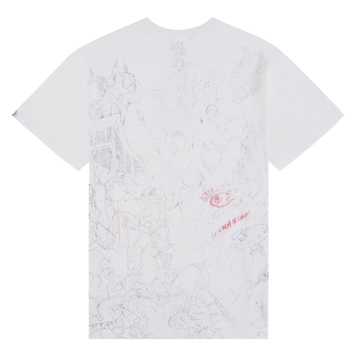 Sketch T-Shirt | Gardenia product image 5, provided for visual reference and product detail review