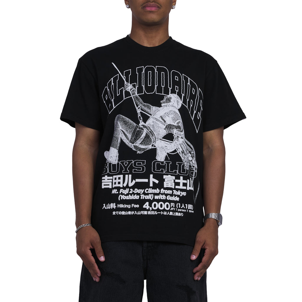 Yoshida T-Shirt | Black product image 3, provided for visual reference and product detail review
