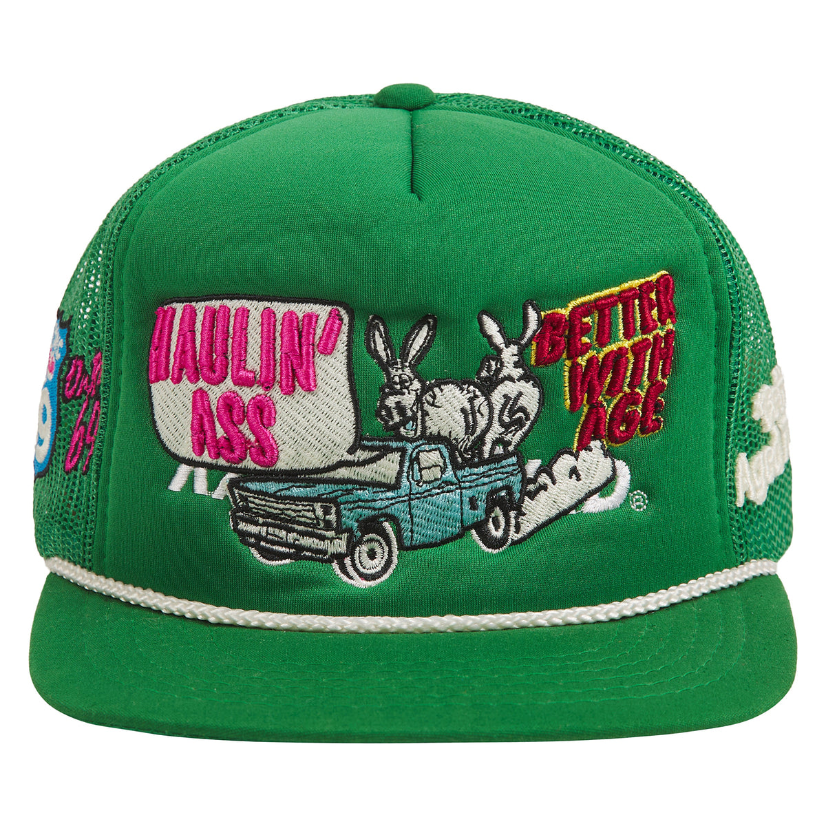 Ass Vintage Hat | Green product image 1, provided for visual reference and product detail review