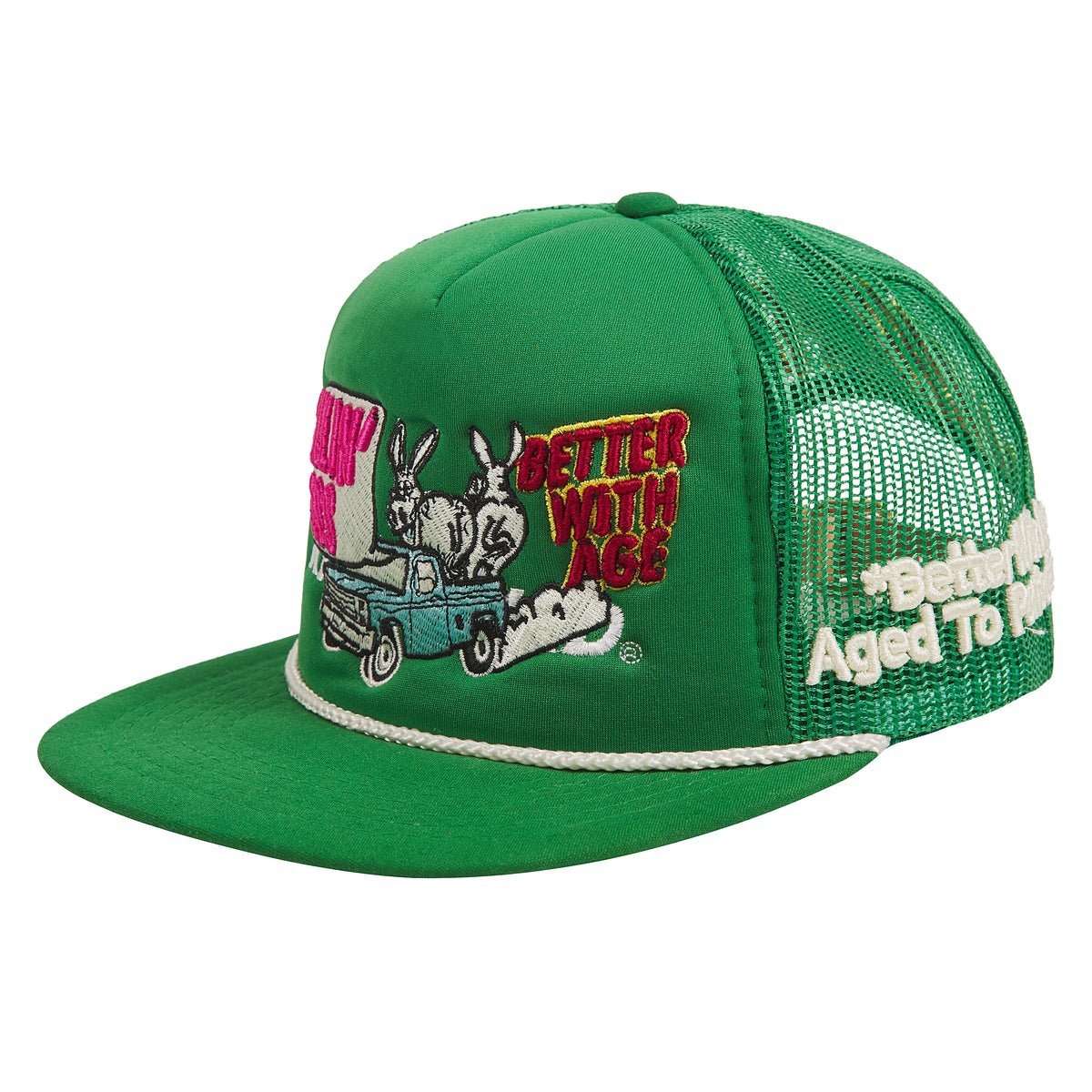 Ass Vintage Hat | Green product image 2, provided for visual reference and product detail review