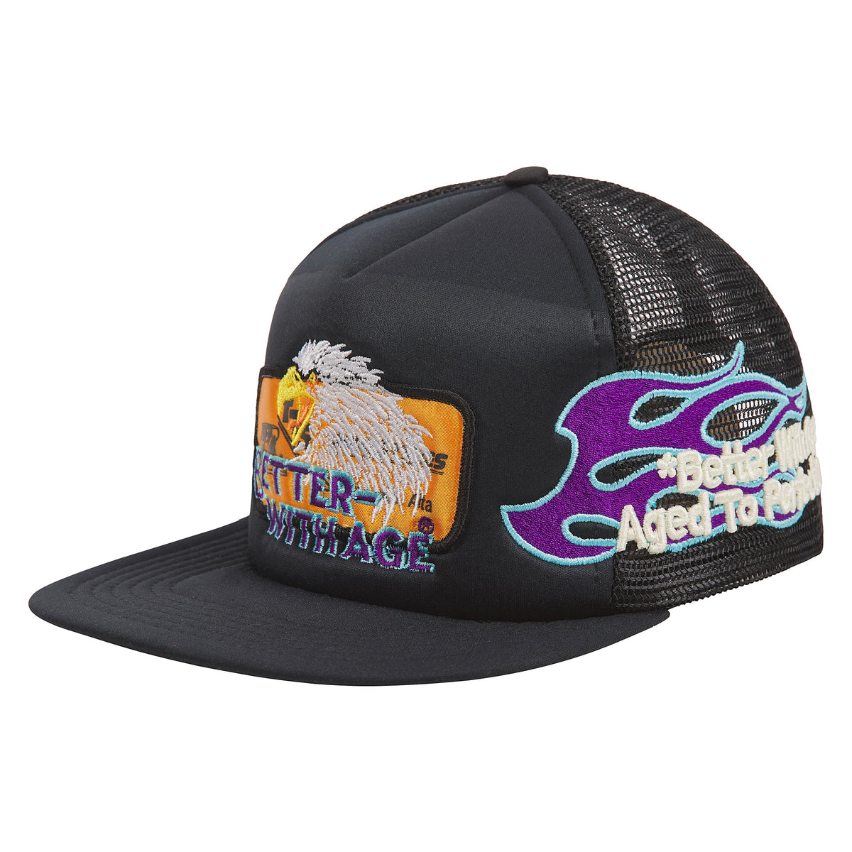 Doug Vintage Hat | Orange Patch product image 2, provided for visual reference and product detail review