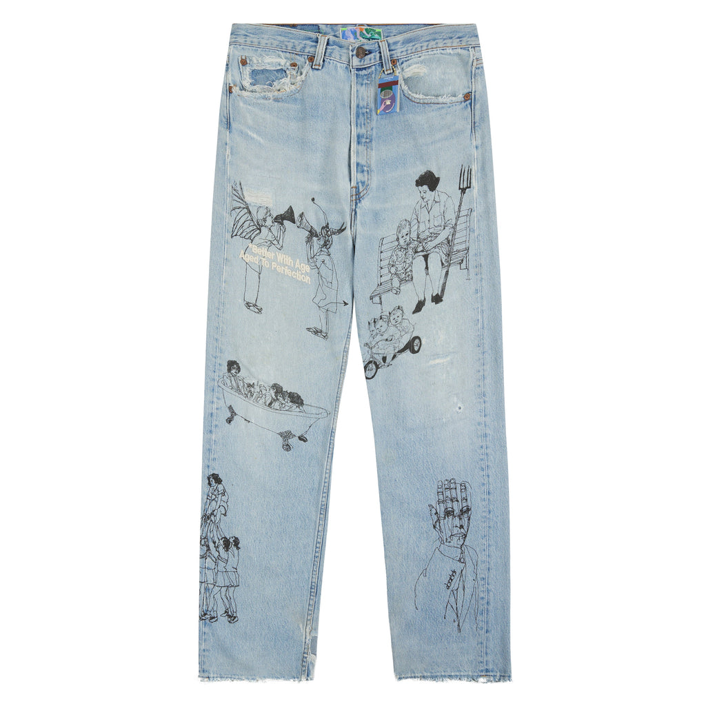 Gene Denim | Light Wash product image 1, provided for visual reference and product detail review