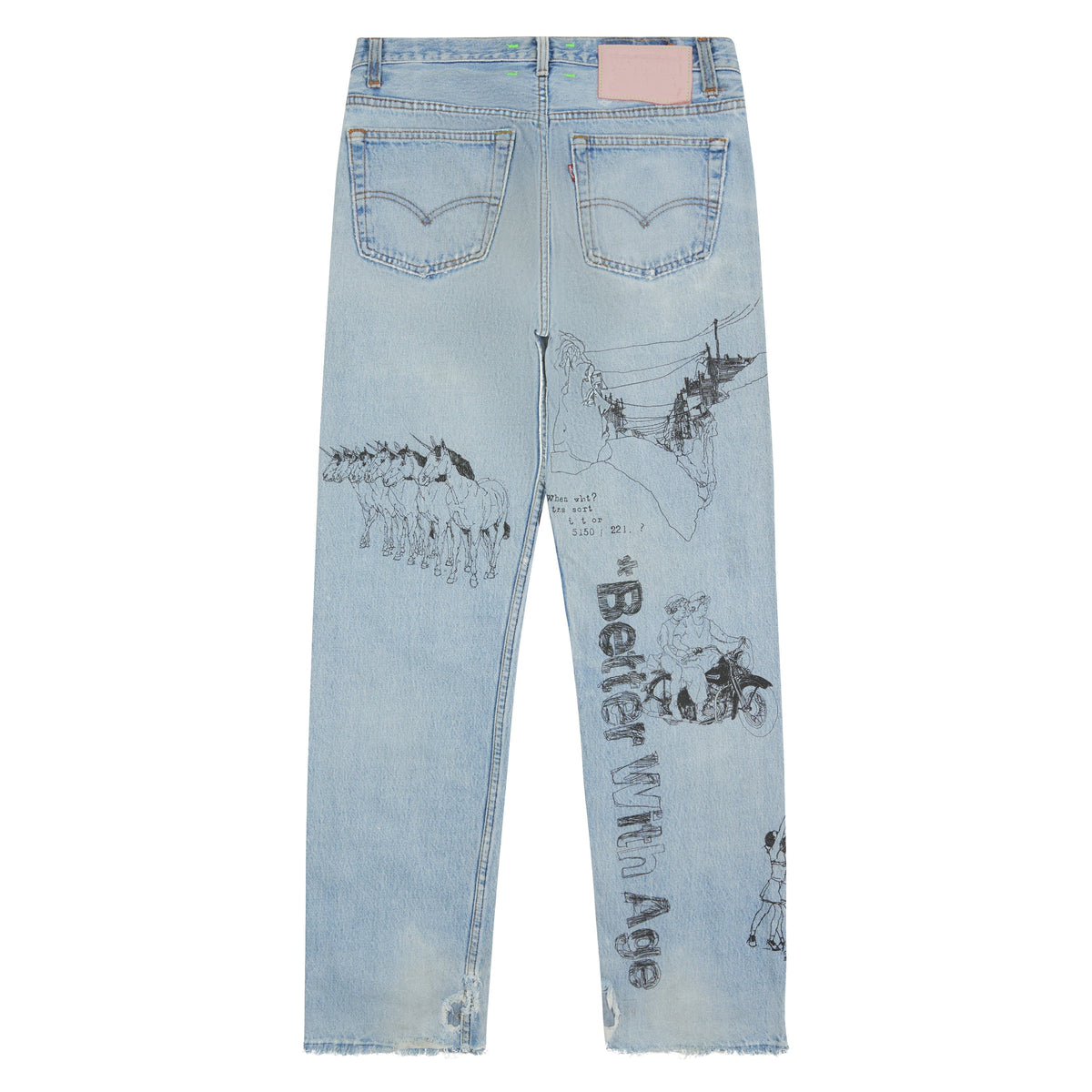 Gene Denim | Light Wash product image 5, provided for visual reference and product detail review