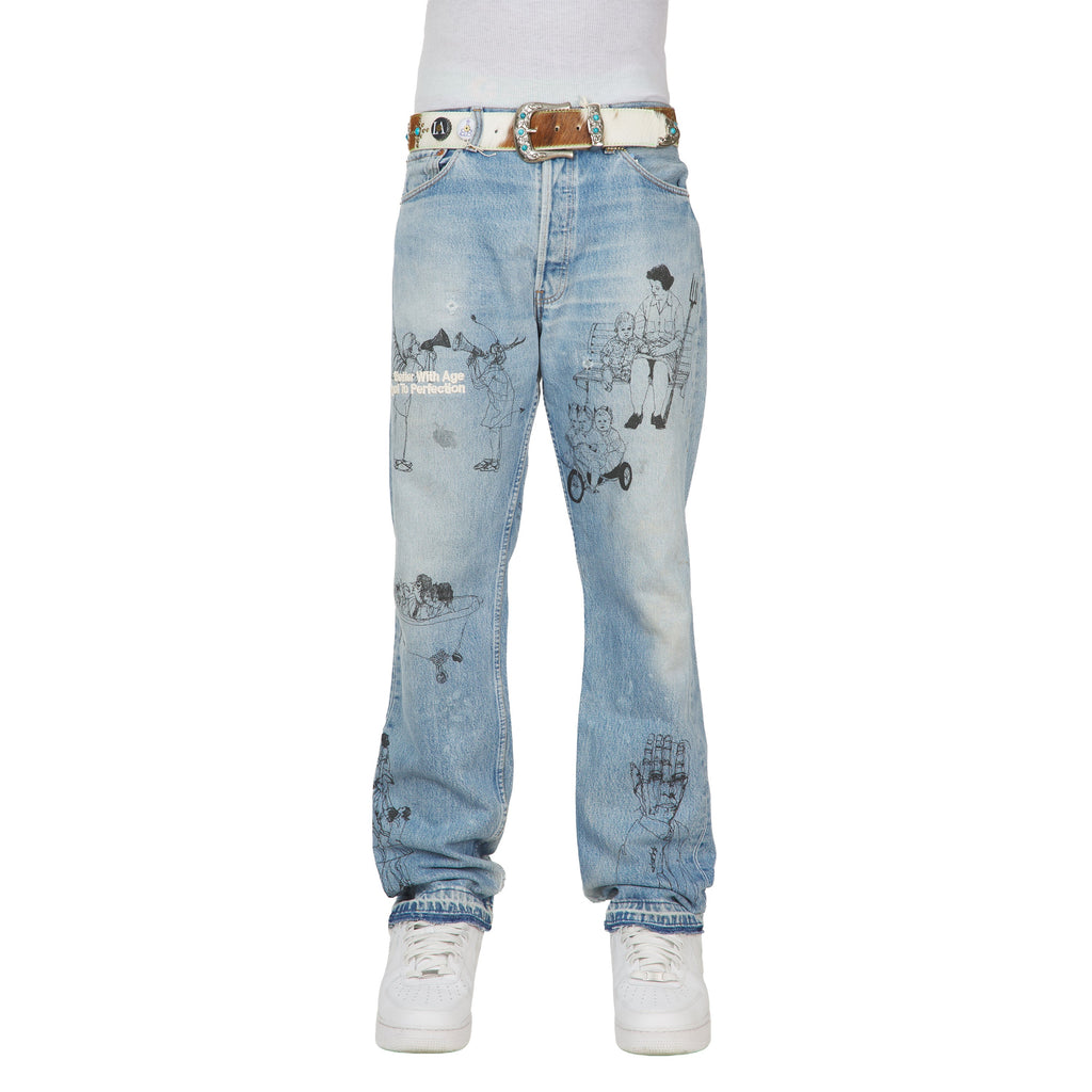 Gene Denim | Light Wash product image 3, provided for visual reference and product detail review
