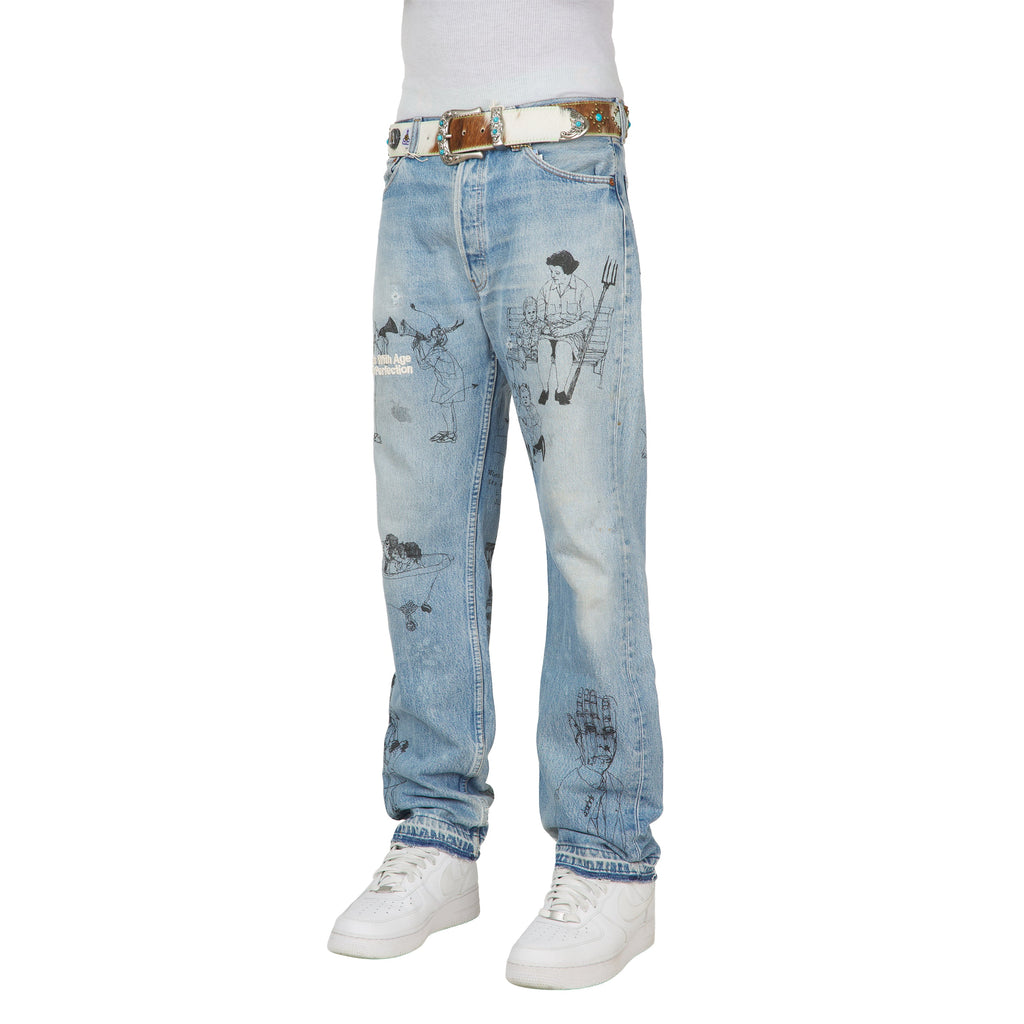 Gene Denim | Light Wash product image 2, provided for visual reference and product detail review
