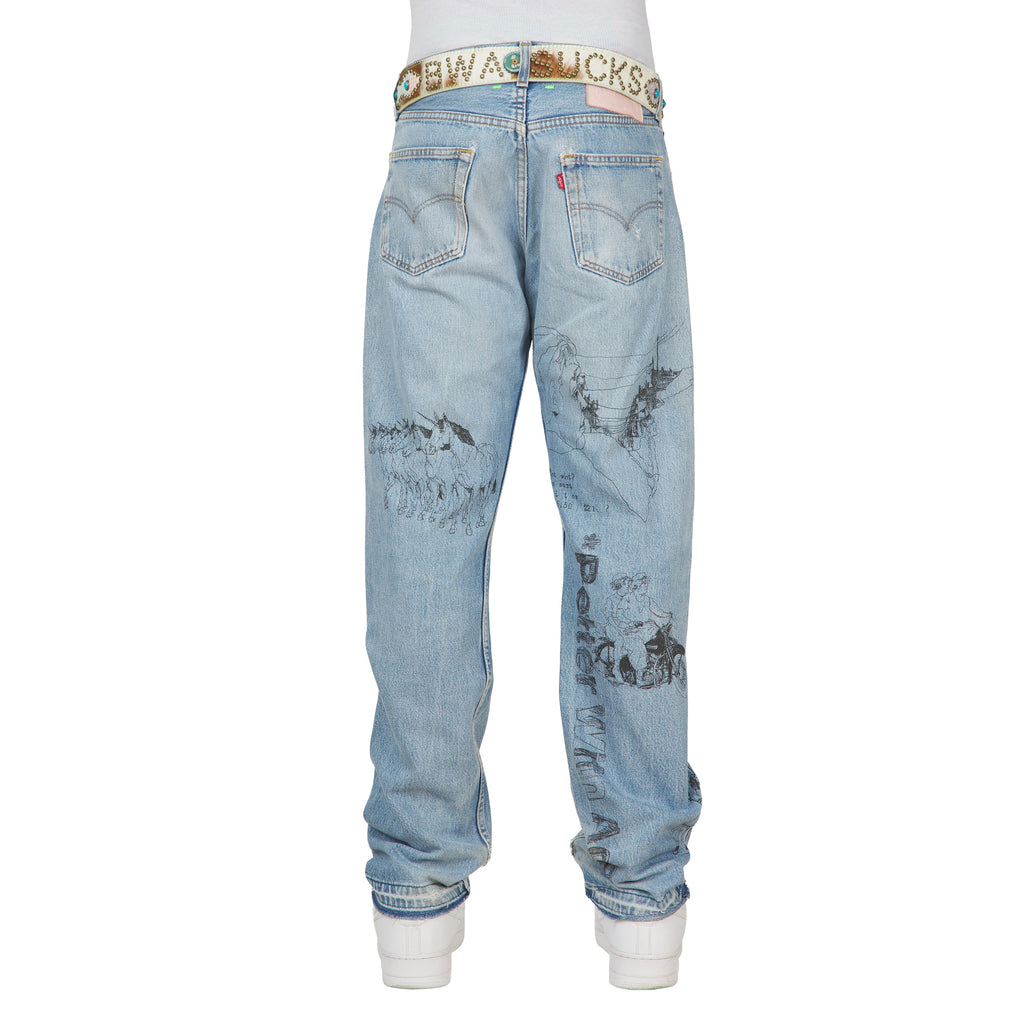 Gene Denim | Light Wash product image 4, provided for visual reference and product detail review