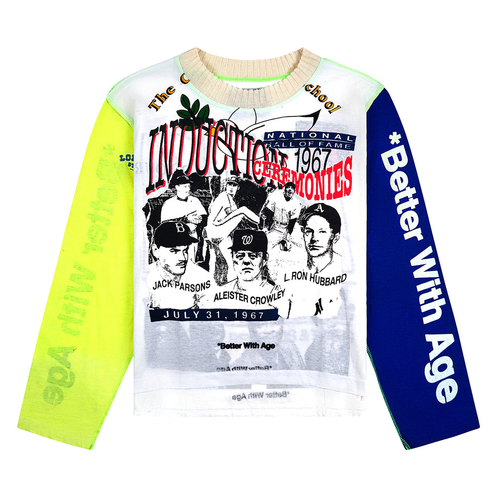 Iris Reversible L/S T-Shirt | Leaves (S) product image 1, provided for visual reference and product detail review
