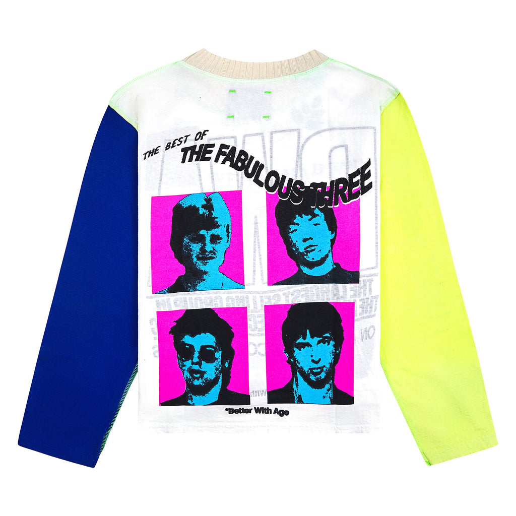 Iris Reversible L/S T-Shirt | Leaves (S) product image 2, provided for visual reference and product detail review
