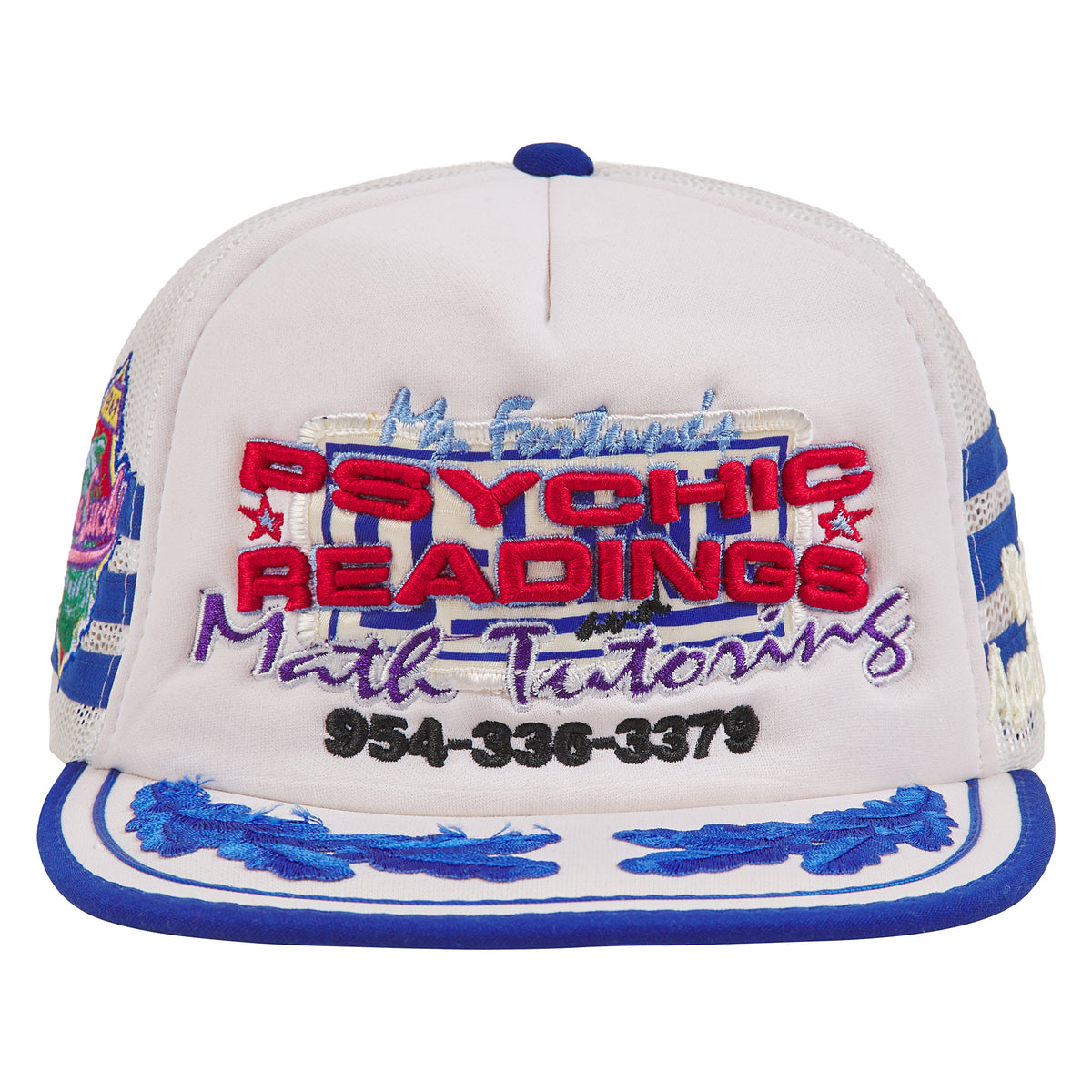 Tarot Vintage Hat | Royal Stripes product image 1, provided for visual reference and product detail review