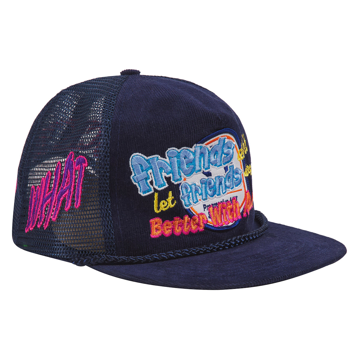 Yeah Yeah Vintage Hat | Navy Suede product image 3, provided for visual reference and product detail review