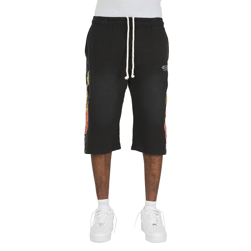 Up In Flames Short | Black product image 3, provided for visual reference and product detail review
