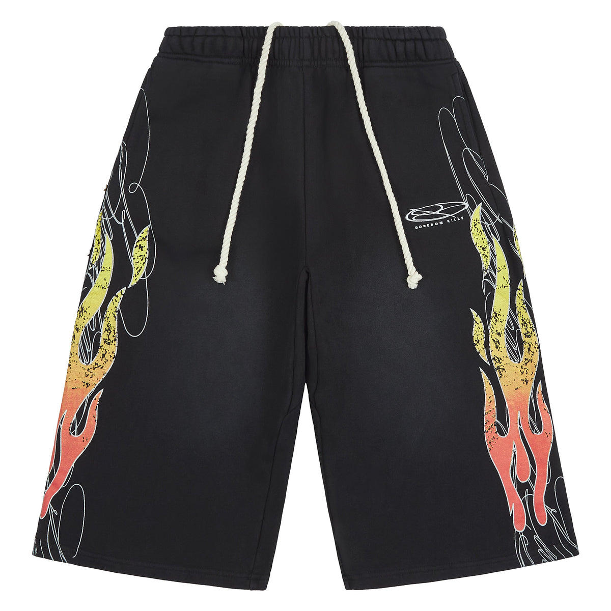 Up In Flames Short | Black product image 1, provided for visual reference and product detail review