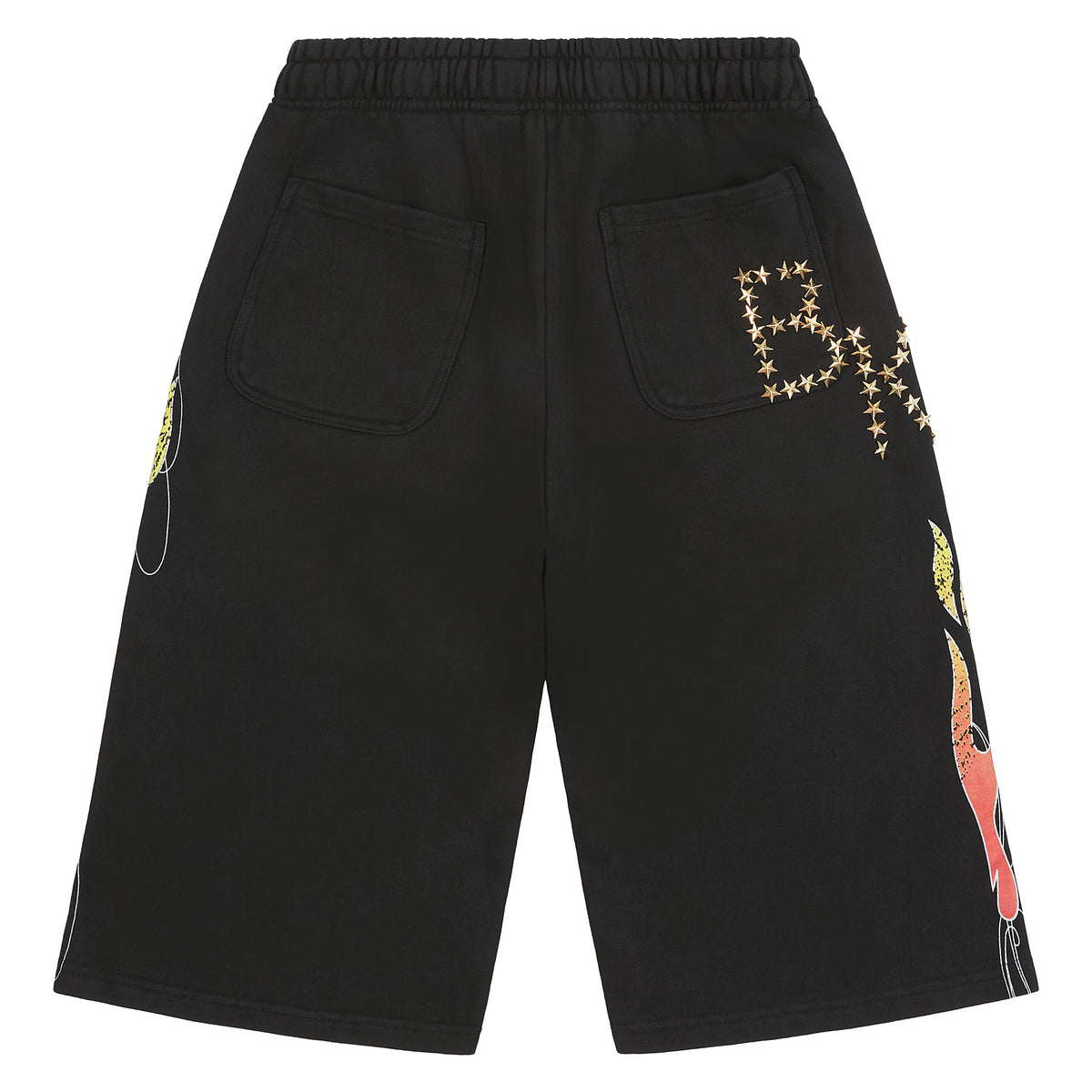 Up In Flames Short | Black product image 5, provided for visual reference and product detail review