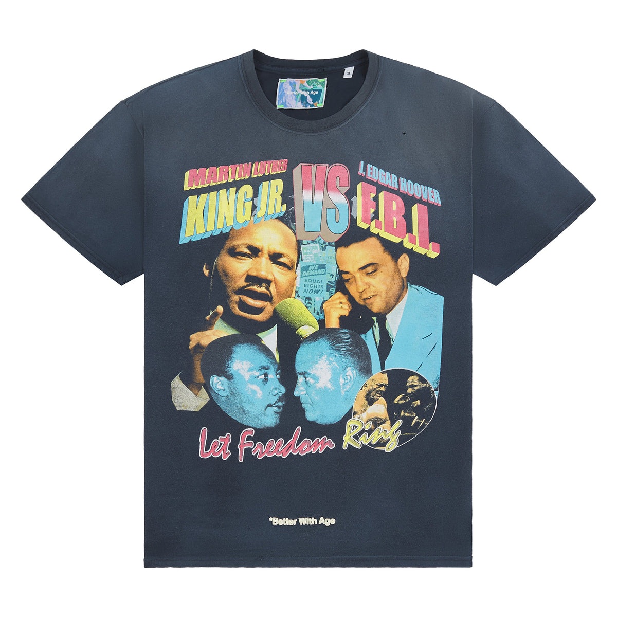 Freedom T-Shirt | Clear Face (XL) product image 1, provided for visual reference and product detail review
