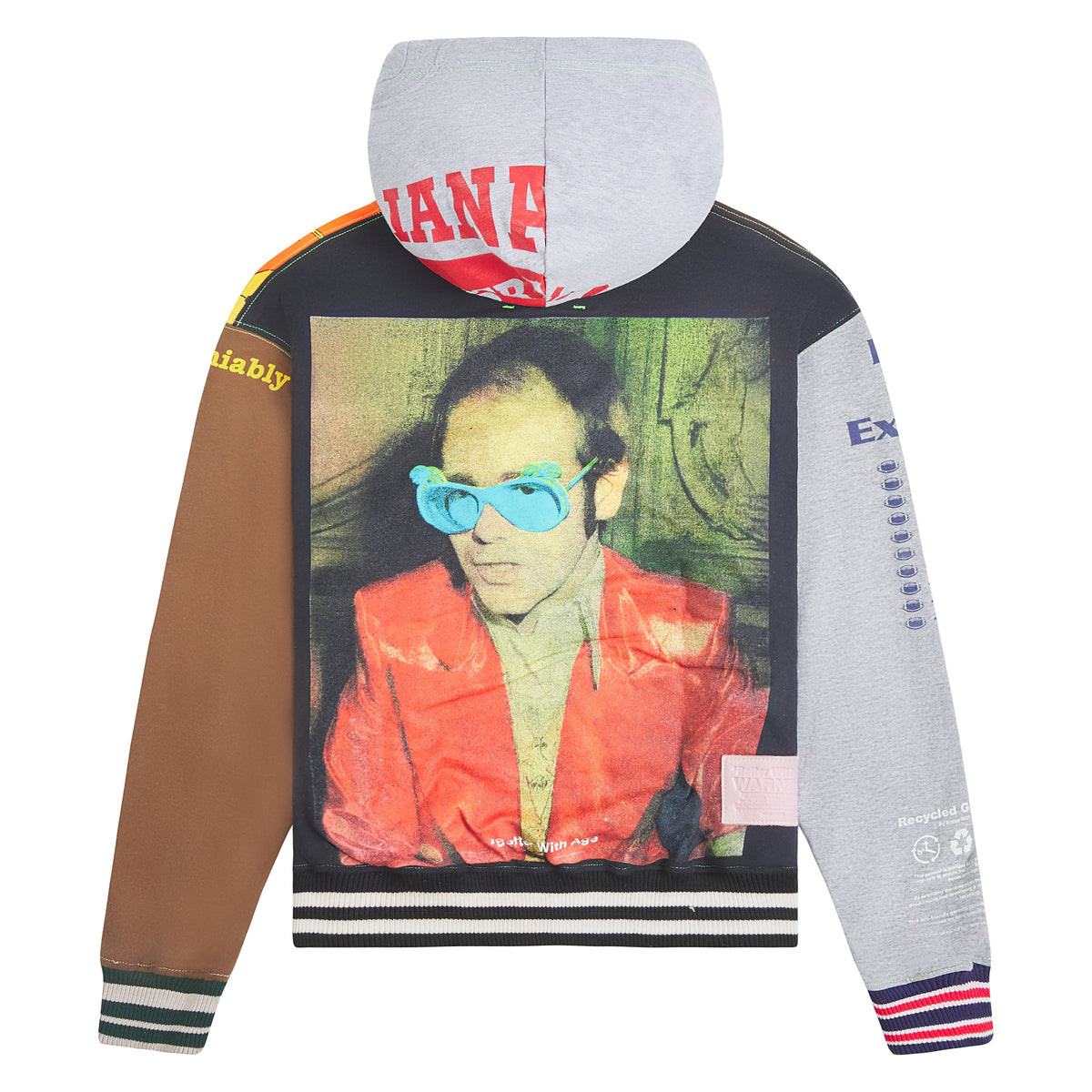Kendall Zip-Up Hoodie | Yellow Jackets (M) product image 2, provided for visual reference and product detail review
