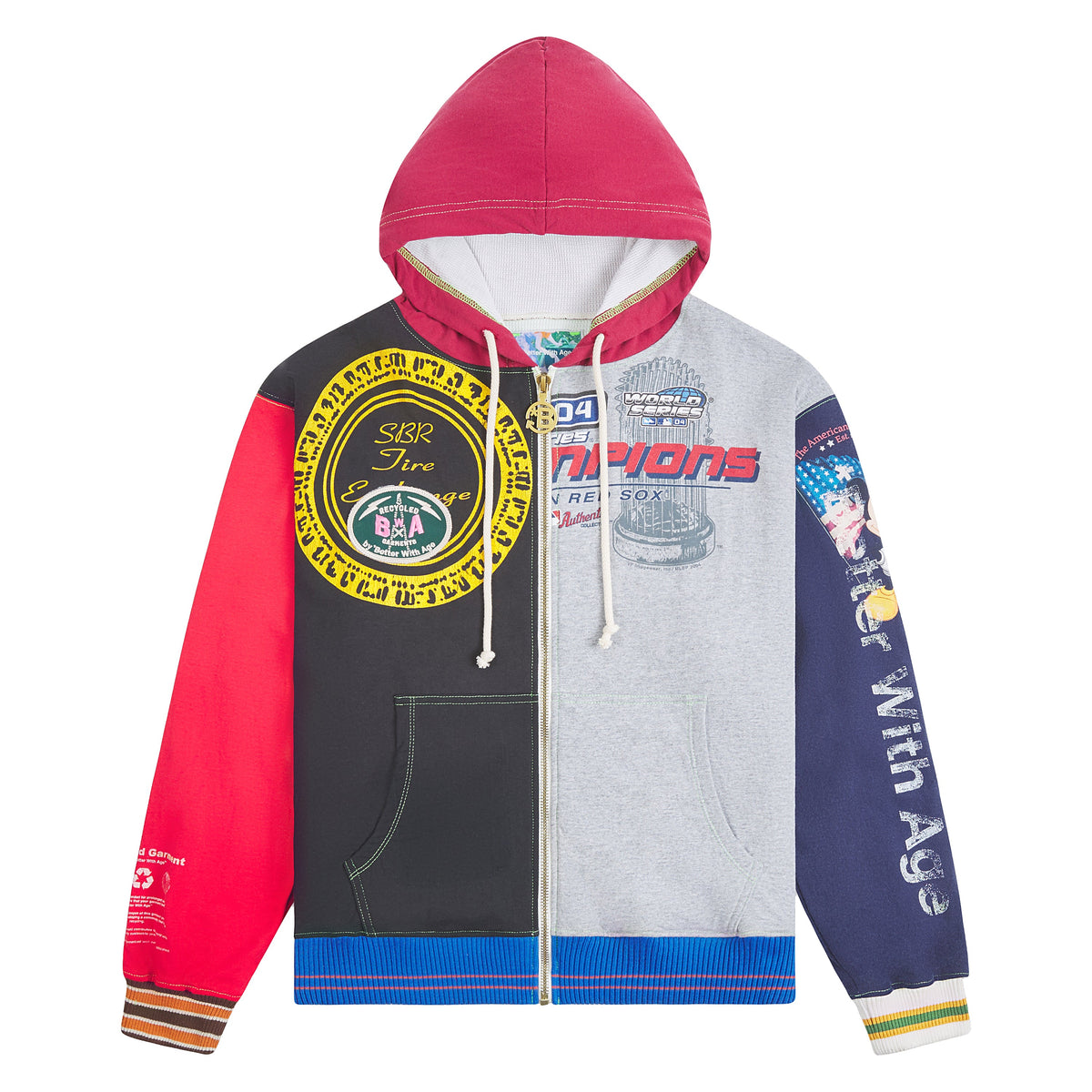Kendall Zip-Up Hoodie | Tire (2XL) product image 1, provided for visual reference and product detail review
