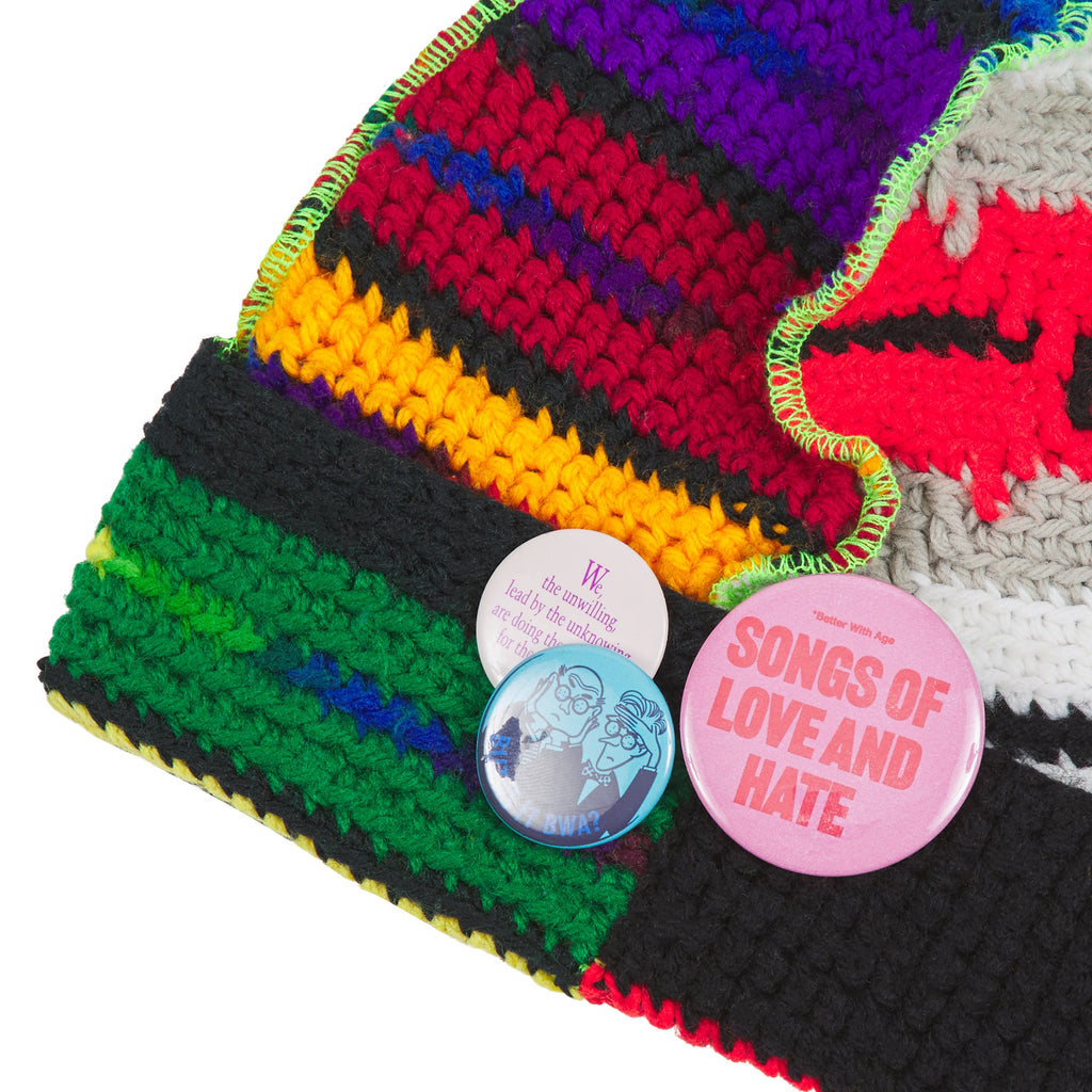 Nane's Bespoke Beanie | Love and Hate product image 2, provided for visual reference and product detail review