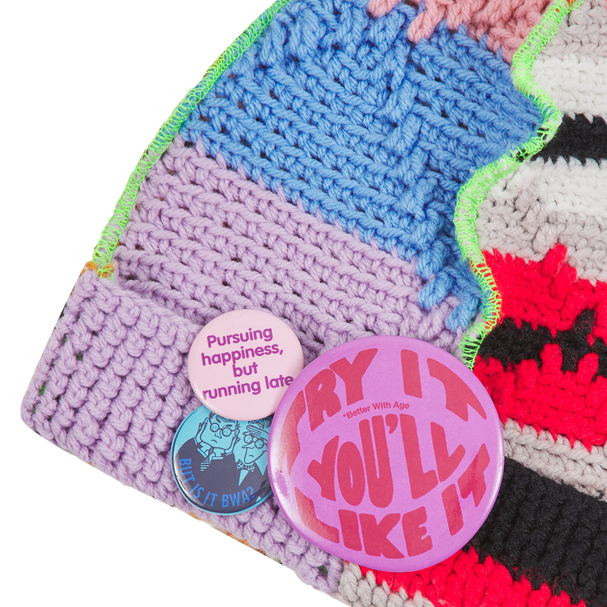 Nane's Bespoke Beanie | Pursuing Happiness product image 2, provided for visual reference and product detail review