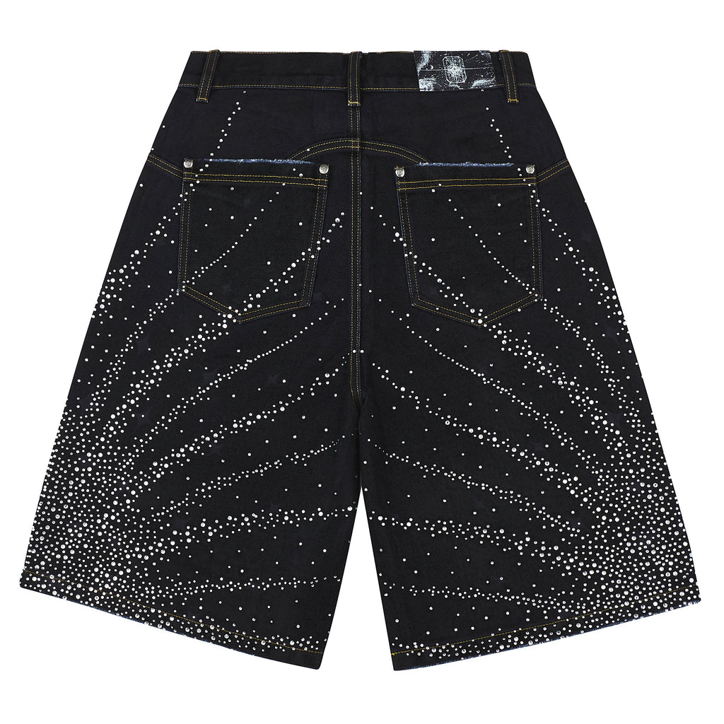 20K Starlight Denim Short | Black product image 4, provided for visual reference and product detail review