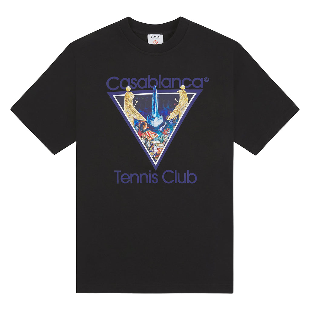 Monde Perdu T-Shirt | Black product image 1, provided for visual reference and product detail review