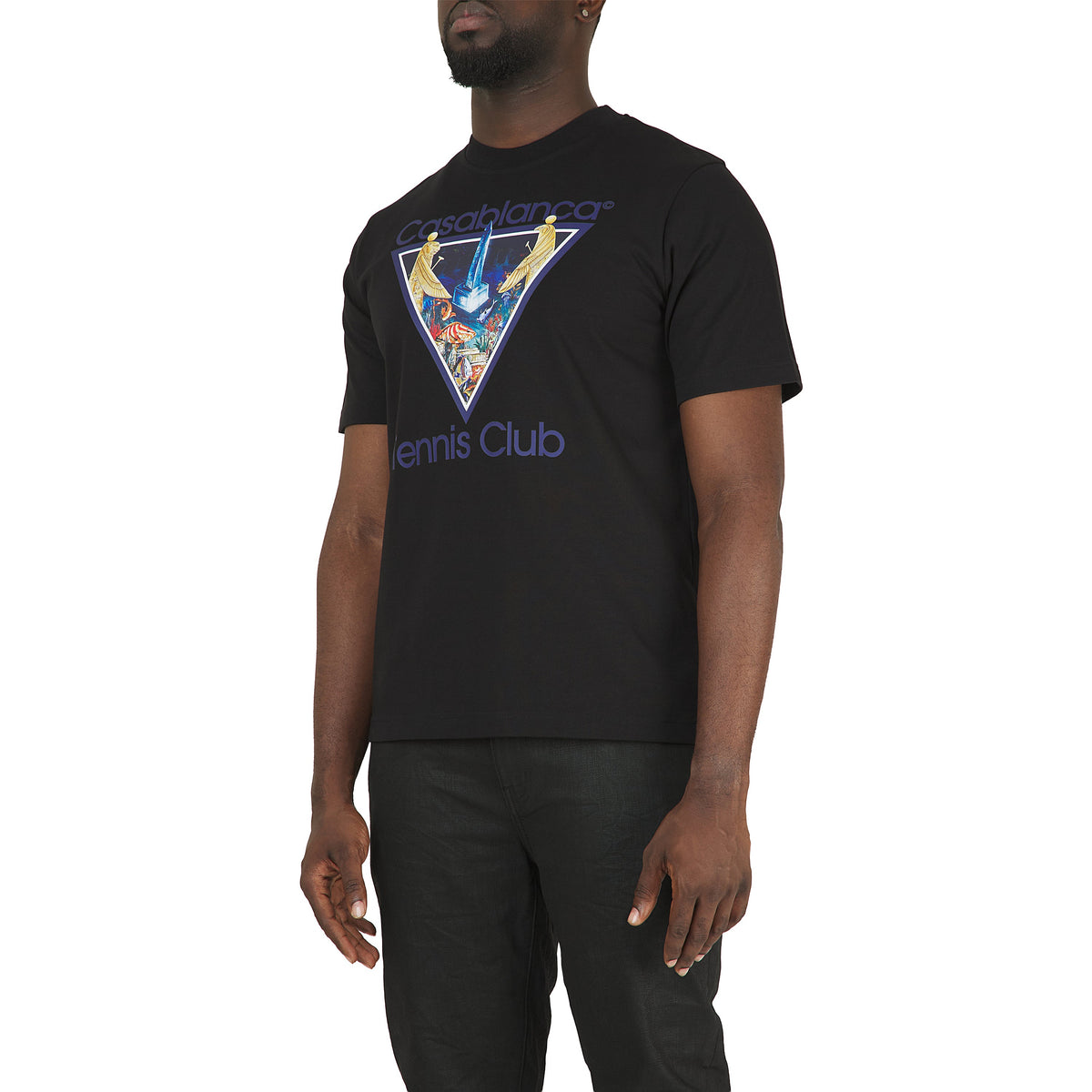 Monde Perdu T-Shirt | Black product image 2, provided for visual reference and product detail review